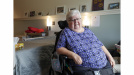 Photo of a senior citizen in a wheelchair 