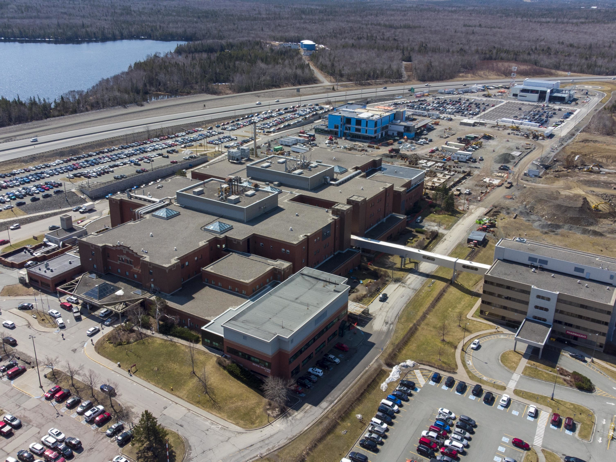 photo of Cape Breton Regional Hospital expansion from April 2023