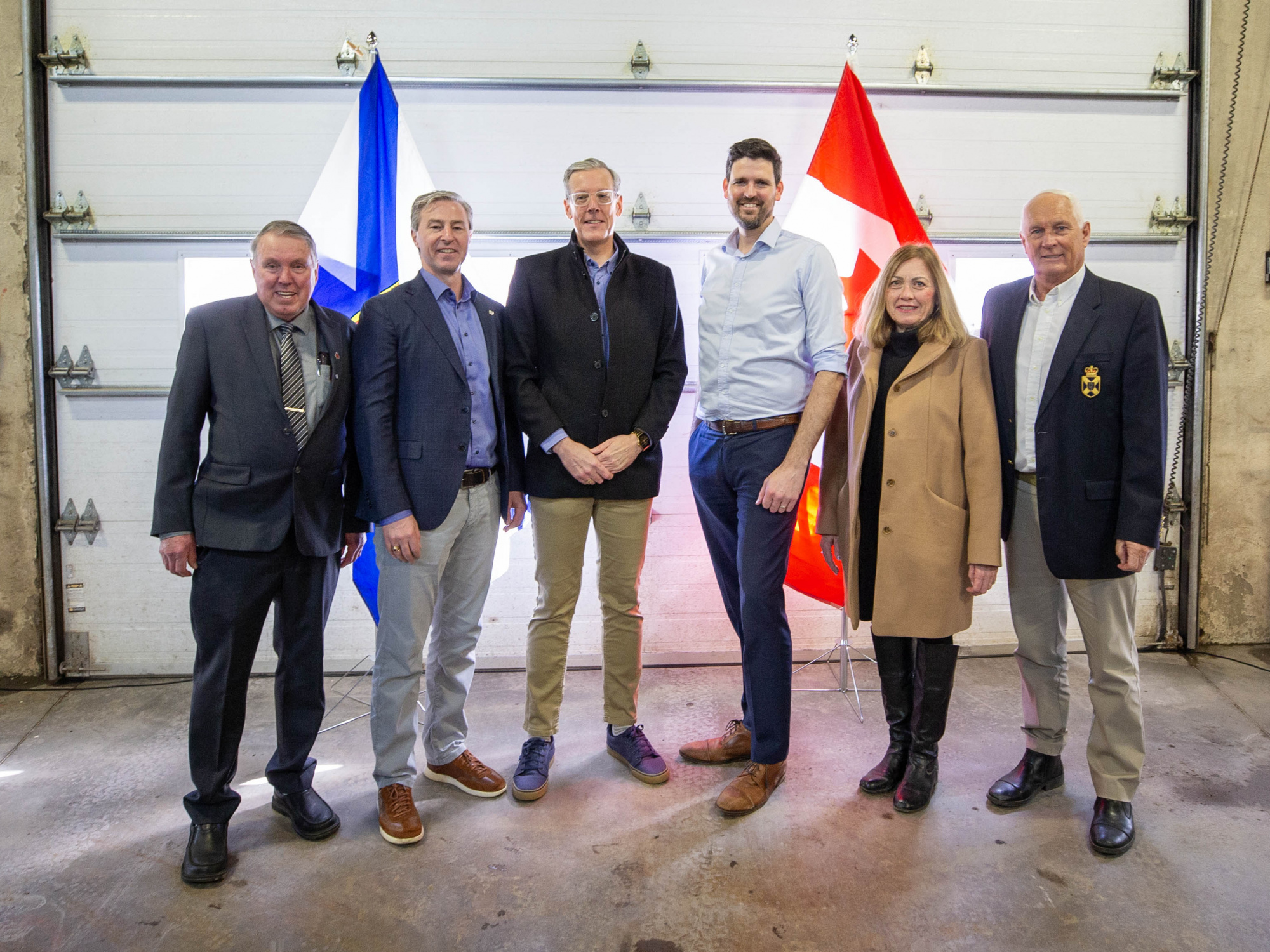 Group photo from Pictou County water announcement