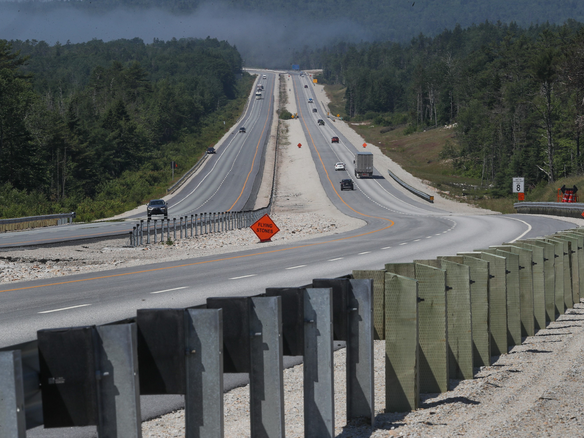 Photo of twinned highway