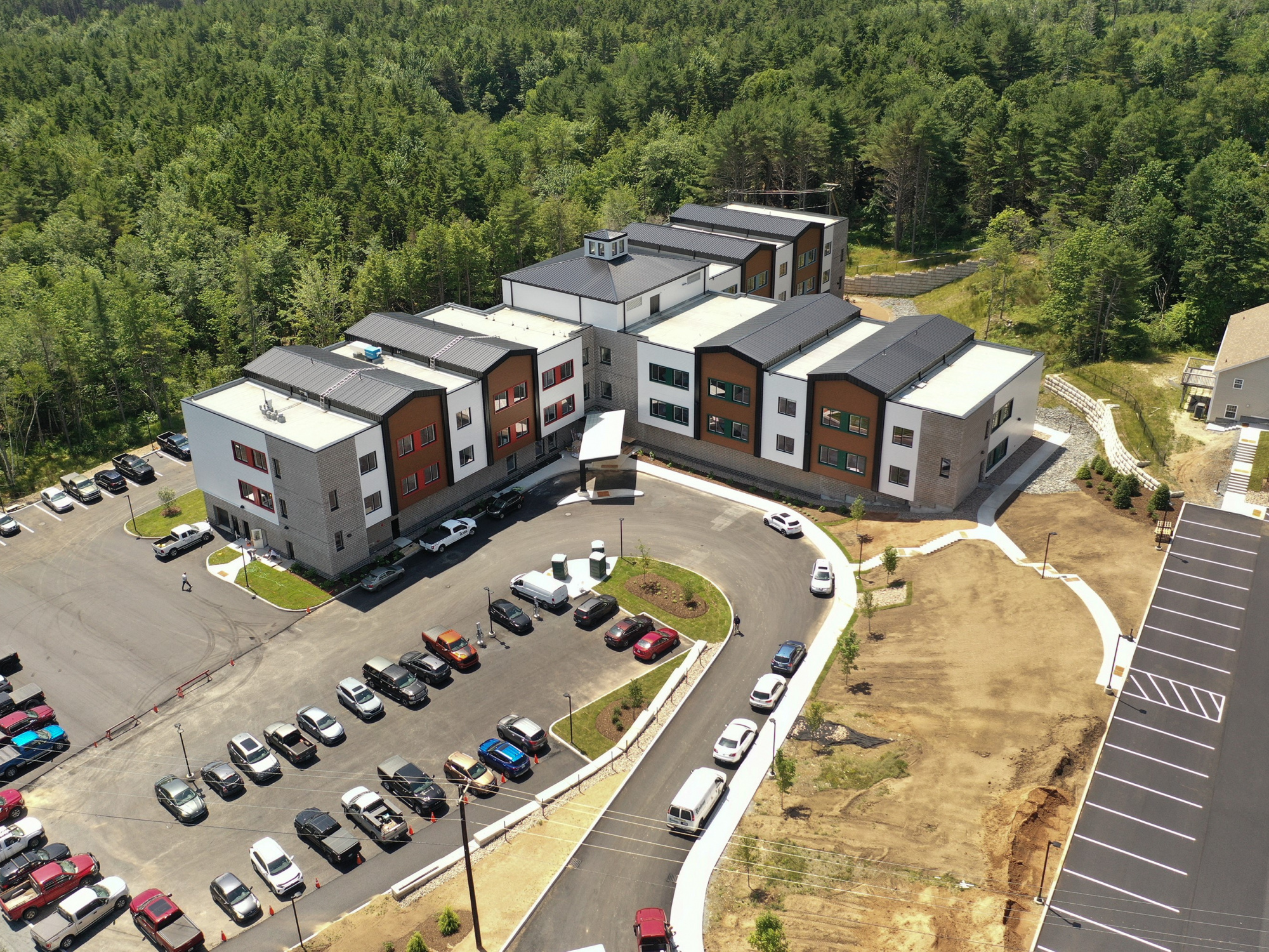 Aerial photo of Mahone Bay Nursing Home