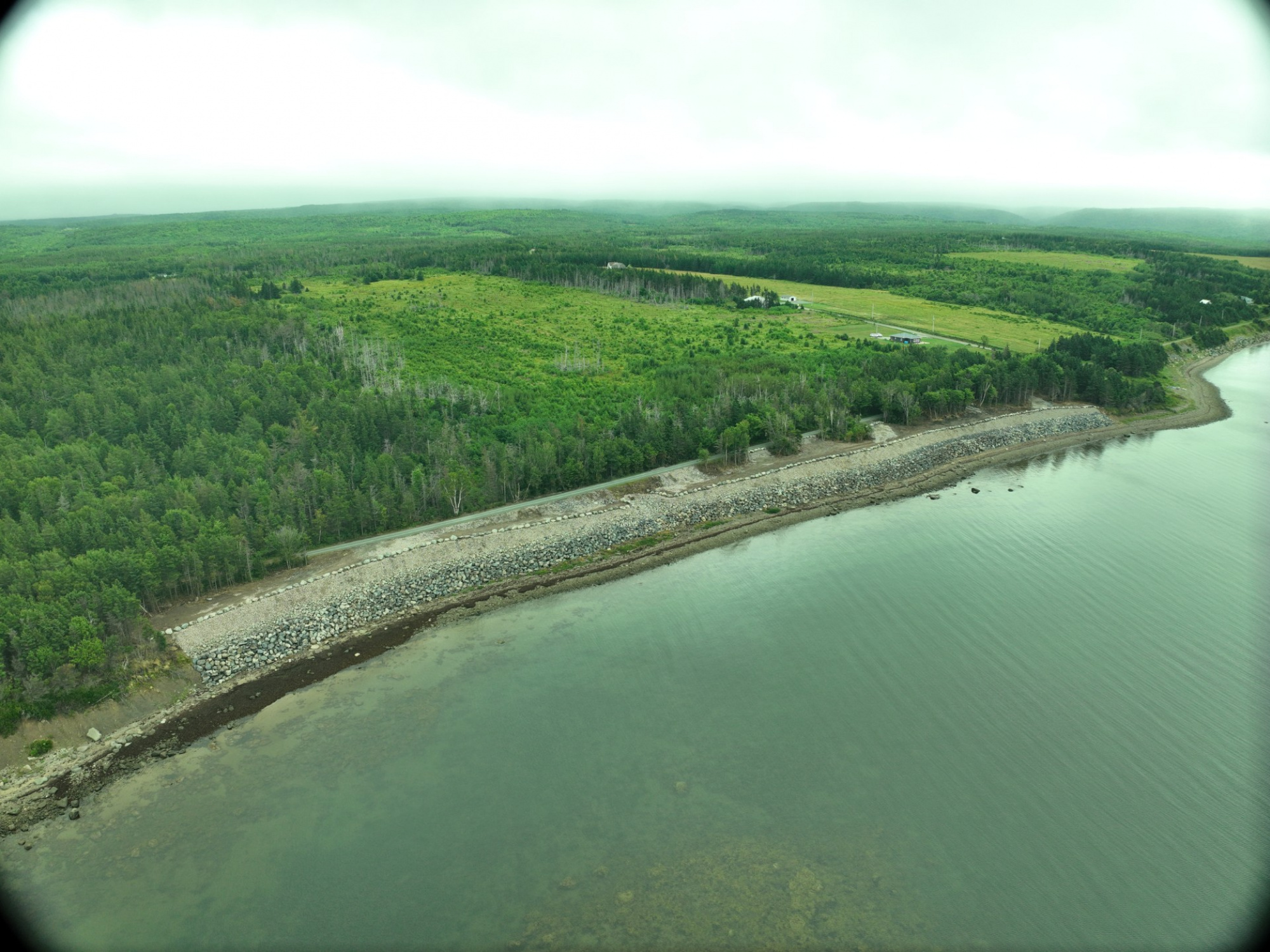 Aerial photo of Celtic Trail