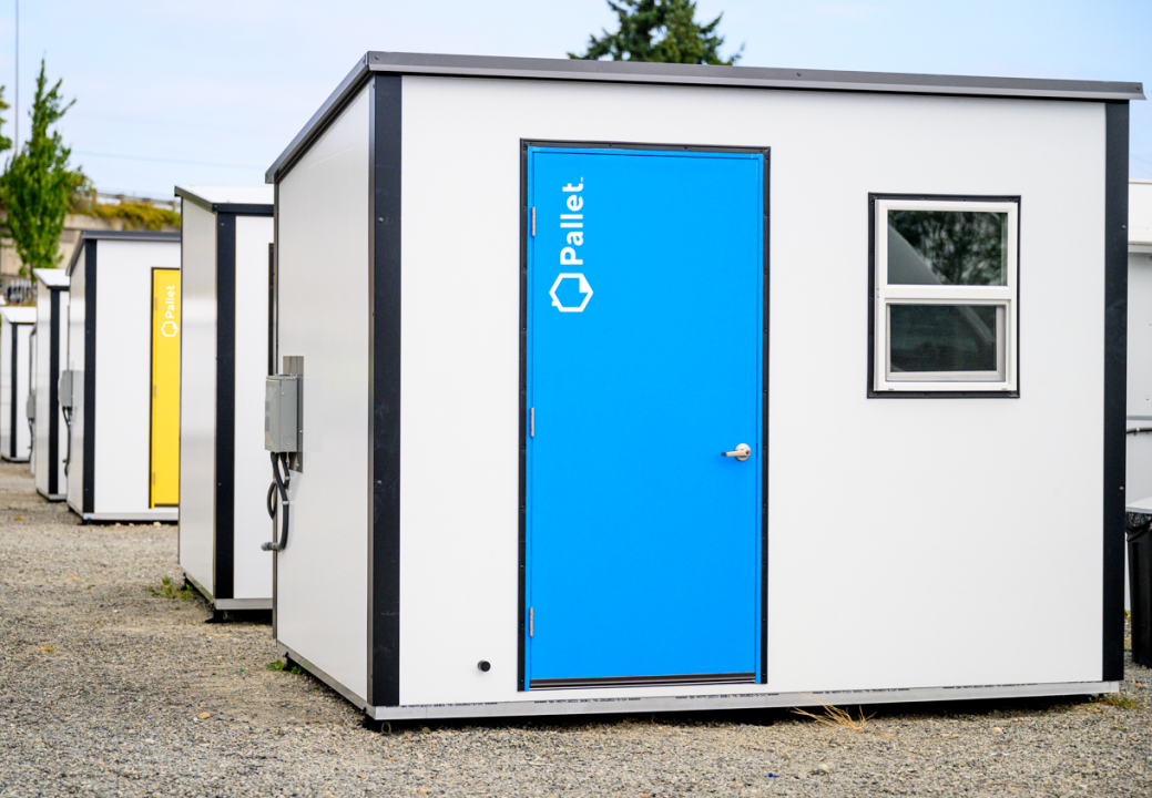 Photo of a Pallet shelter 