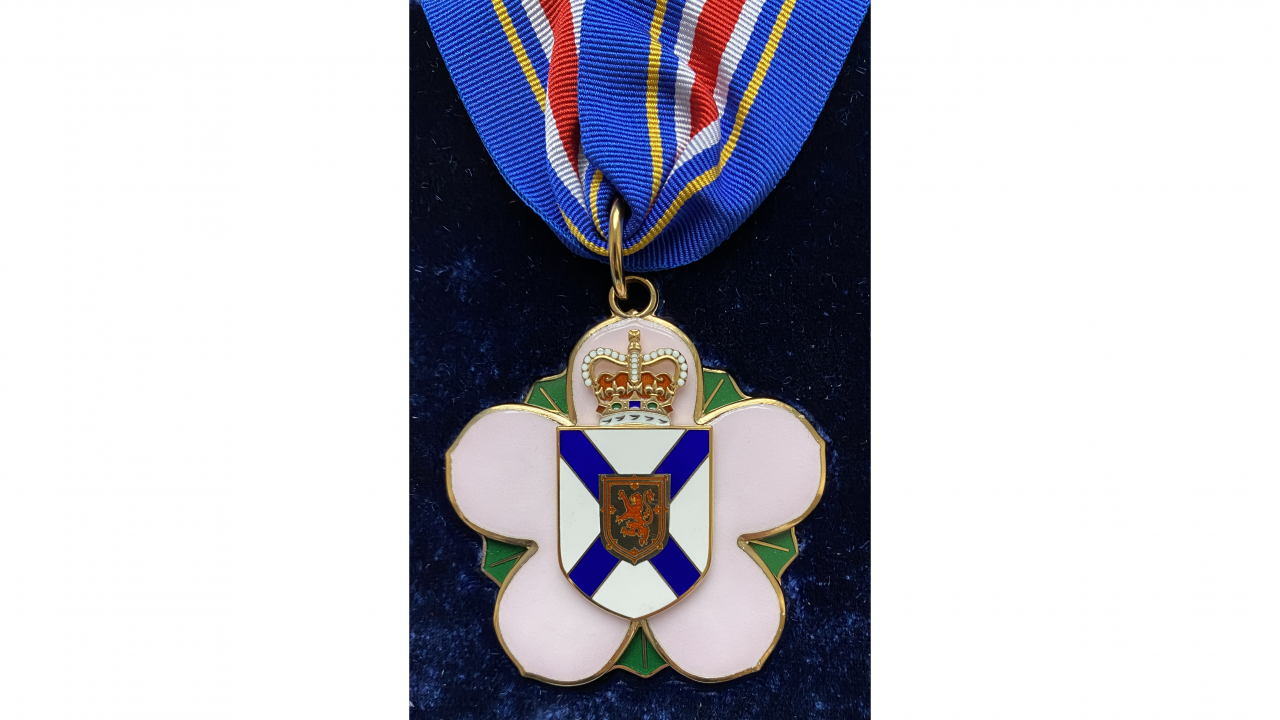 Photo of Order of Nova Scotia medal