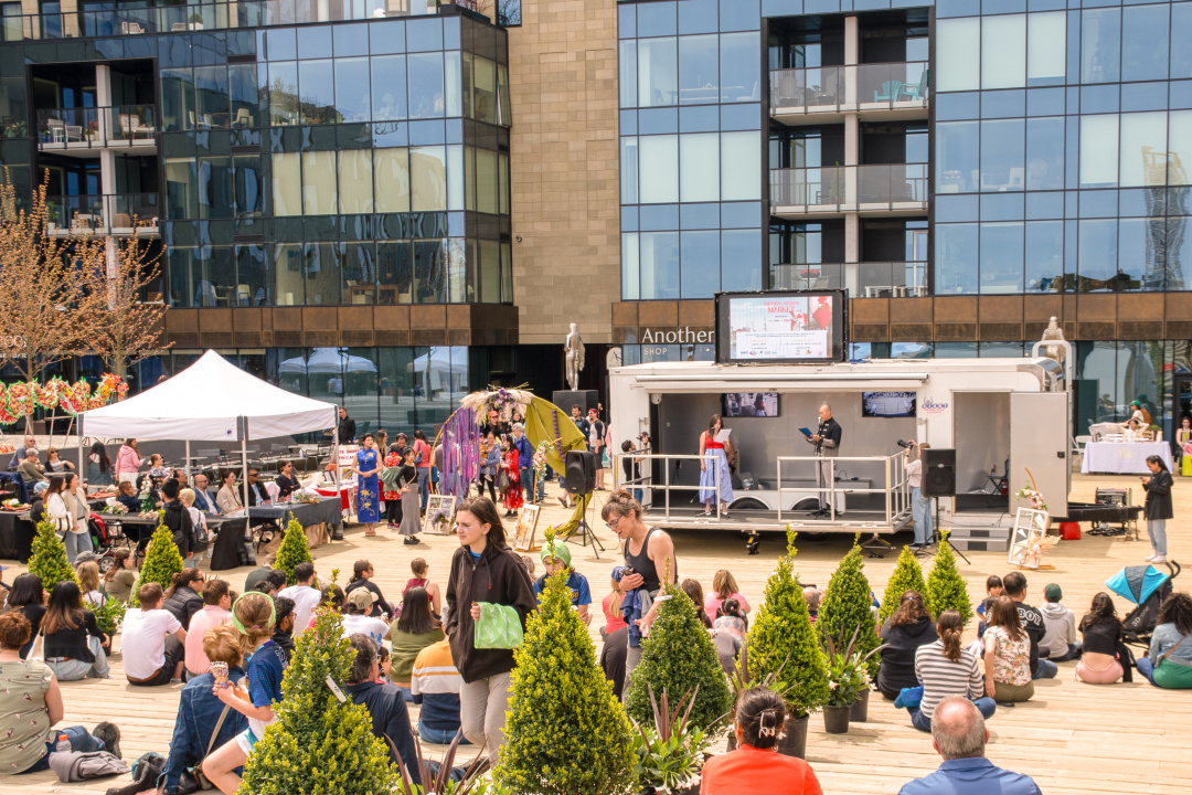 Halitube’s Cultural Artisan Market on the Halifax waterfront last May celebrated cultural performances and entertainment from around the world