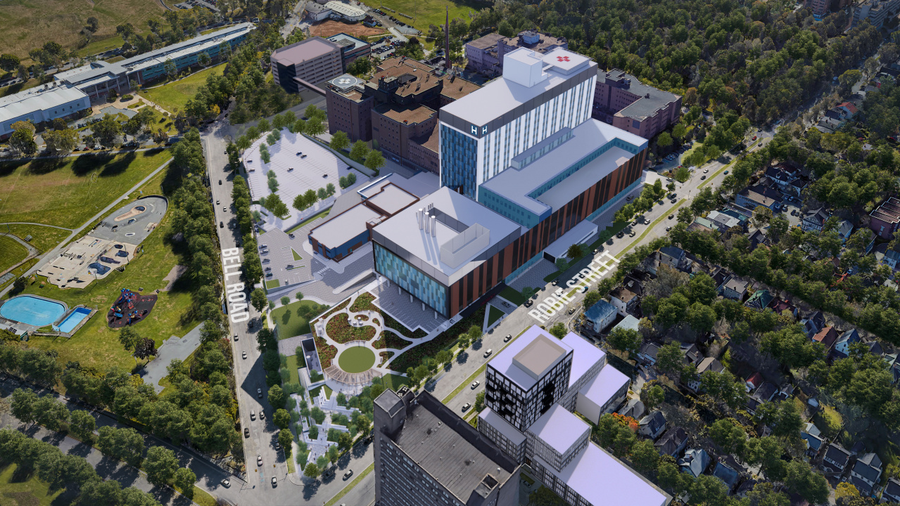 Rendering of Halifax Infirmary expansion