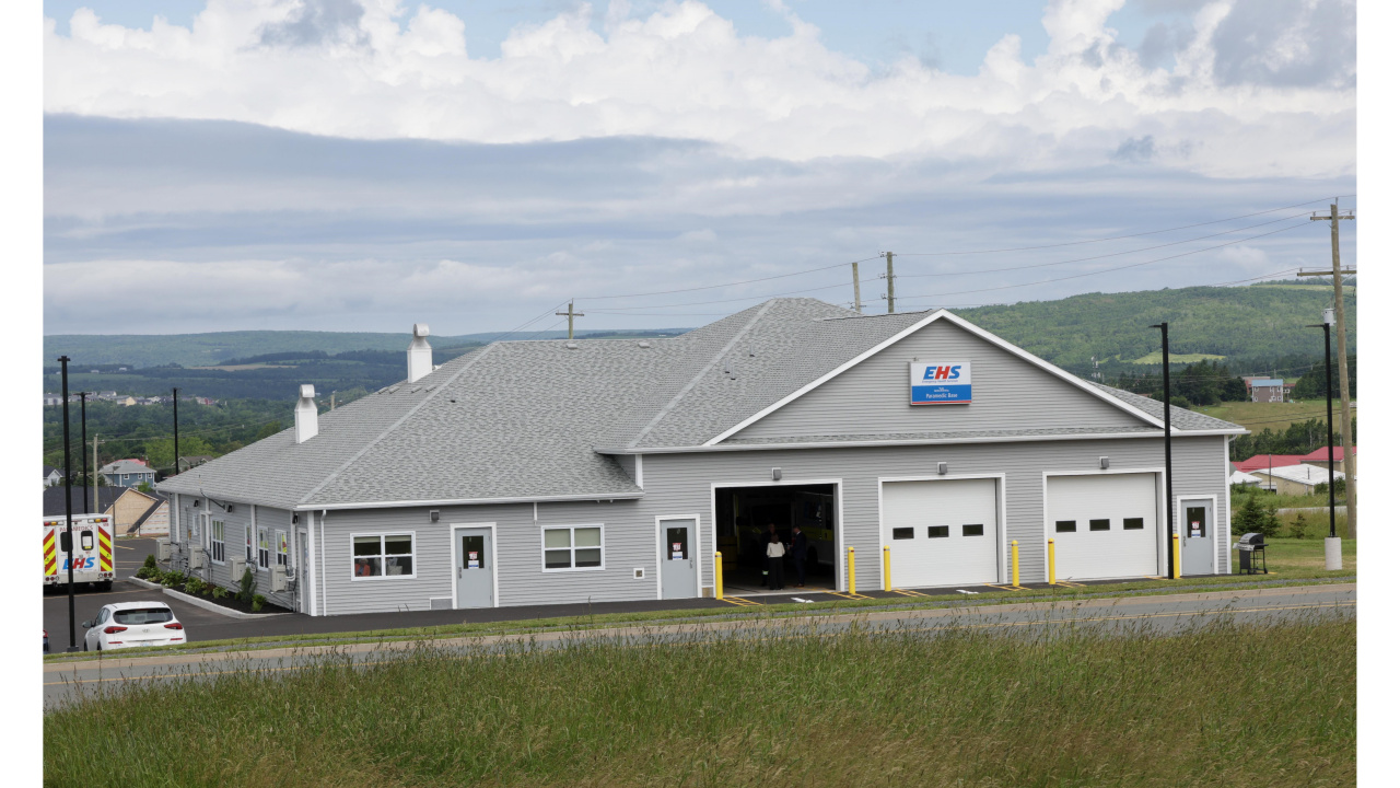 Photo of Emergency Health Services station in Antigonish County