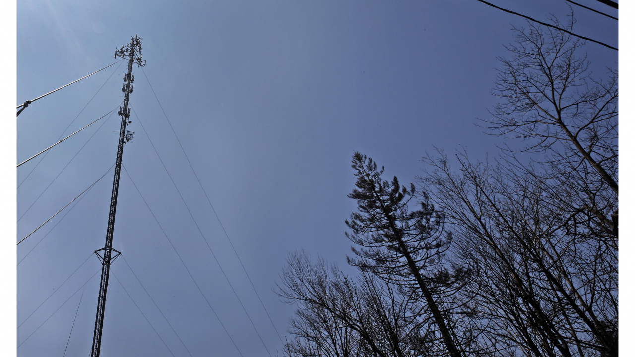 Photo of a cell tower
