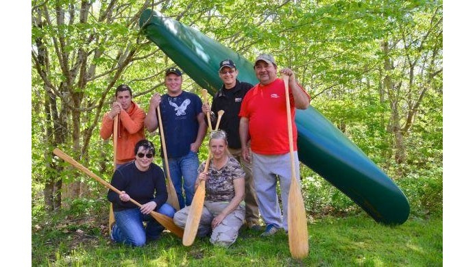 L’sitkuk First Nation’s award application included this photo from a canoe trip planned by community elders to help young people develop a sense of cultural identity and connection. The trip to Merrymakedge, Kejimkujik, was a way to reconnect with the forest, foster health and explore traditional canoe routes that had been used generations ago.