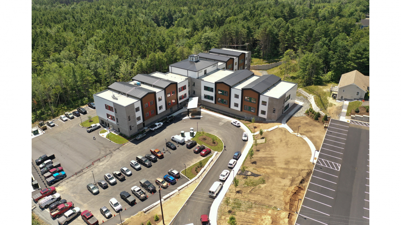 Aerial photo of Mahone Bay Nursing Home