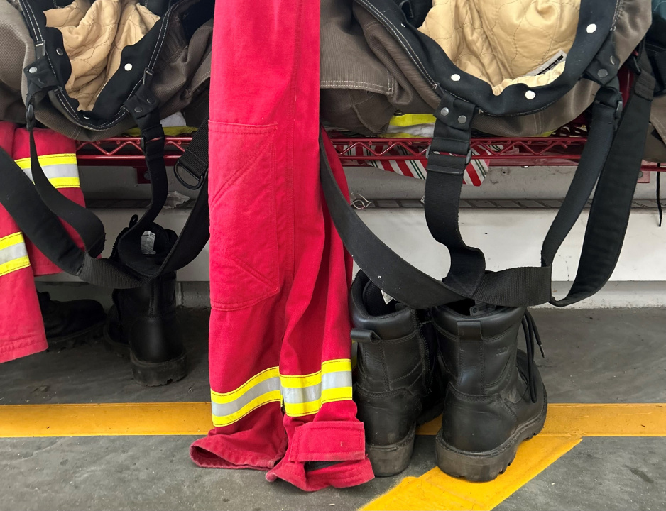 boots purchased through the Emergency Services Provider Fund