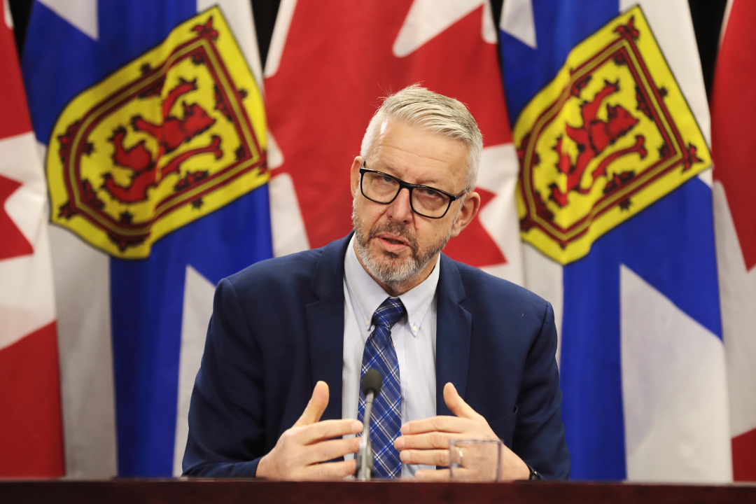 Finance and Treasury Board Minister John Lohr 