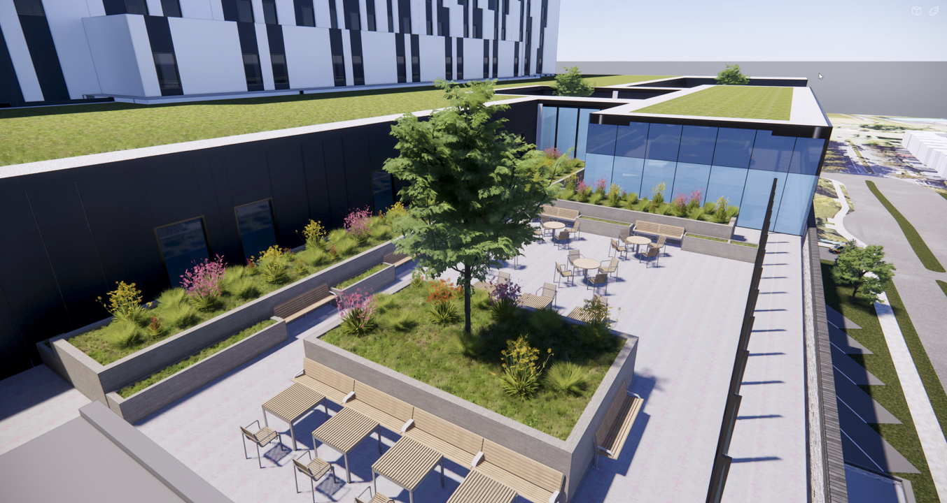 Rendering of Halifax Infirmary expansion