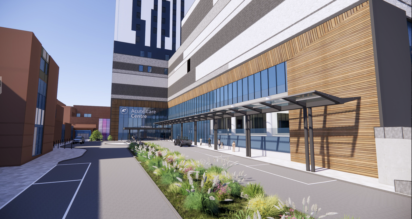 Rendering of Halifax Infirmary expansion