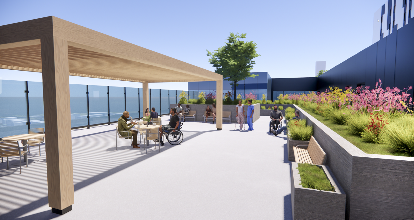 Rendering of Halifax Infirmary expansion
