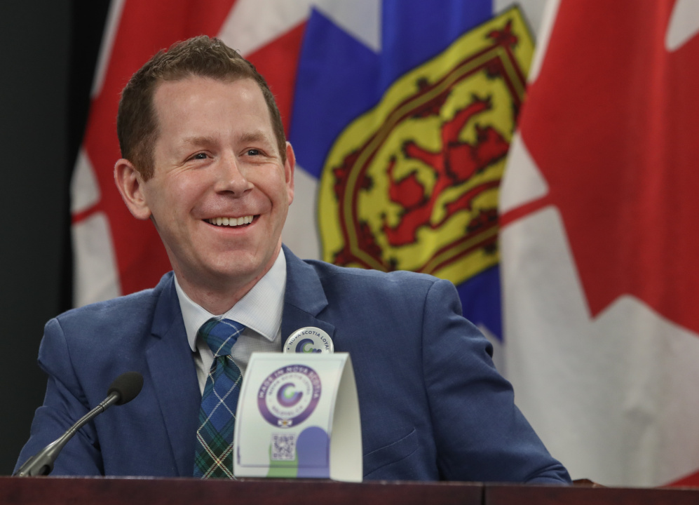 Growth and Development Minister Colton LeBlanc