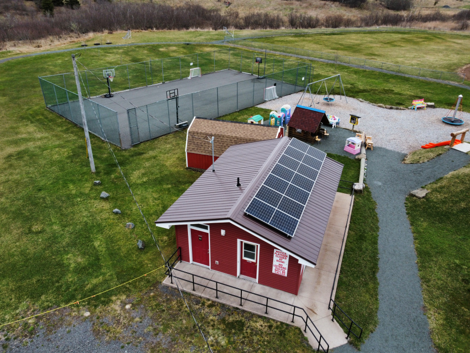 The East River Valley Recreation Hall.