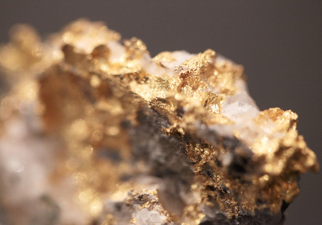 A piece of gold.