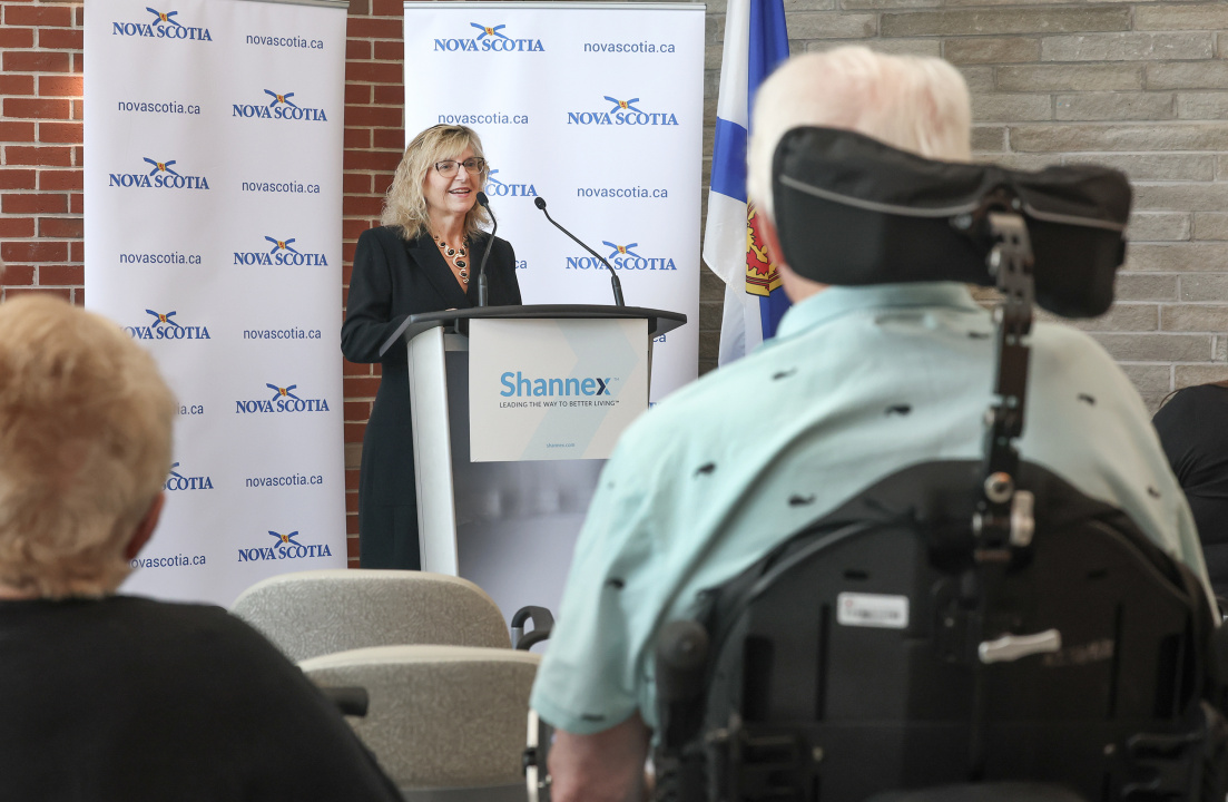 Barbara Adams, Minister of Seniors and Long-Term Care.