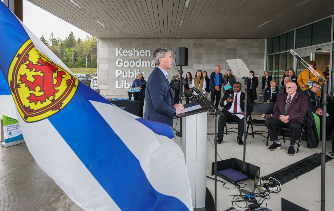 Premier Tim Houston.