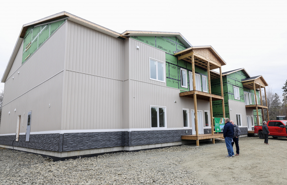 The new public housing eightplex in Digby.