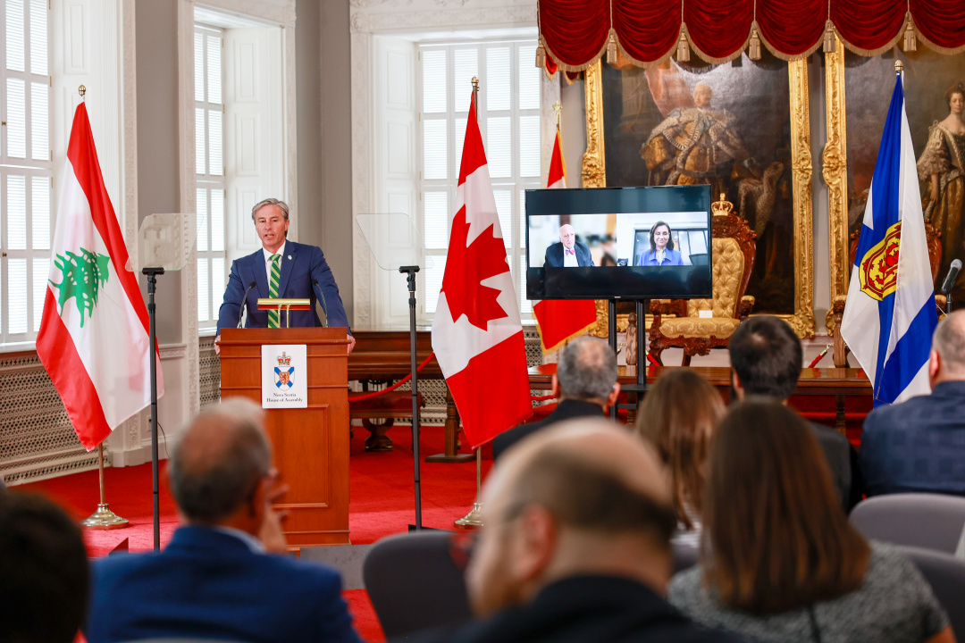 Premier Tim Houston.