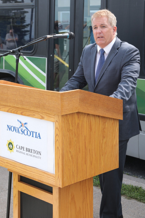 Scott Armstrong, Minister of Opportunities and Social Development.