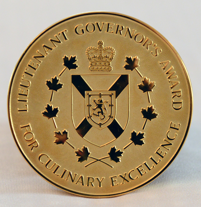 Culinary award medal