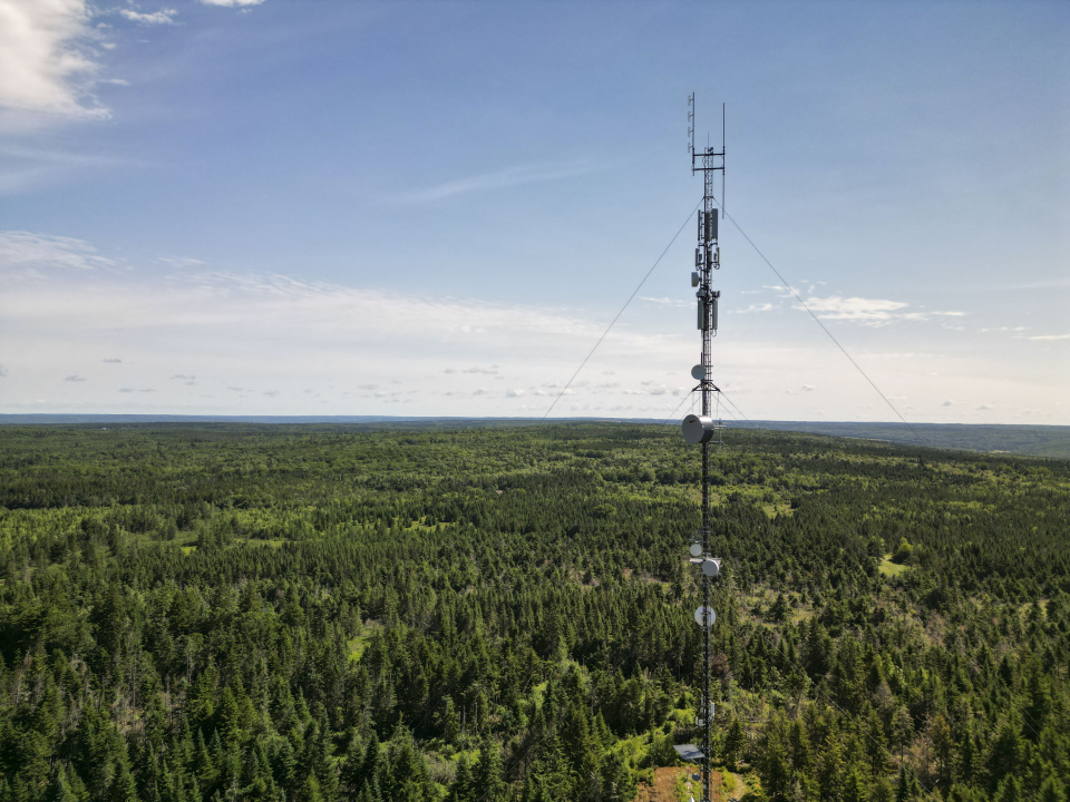 Millen Mountain cell tower site