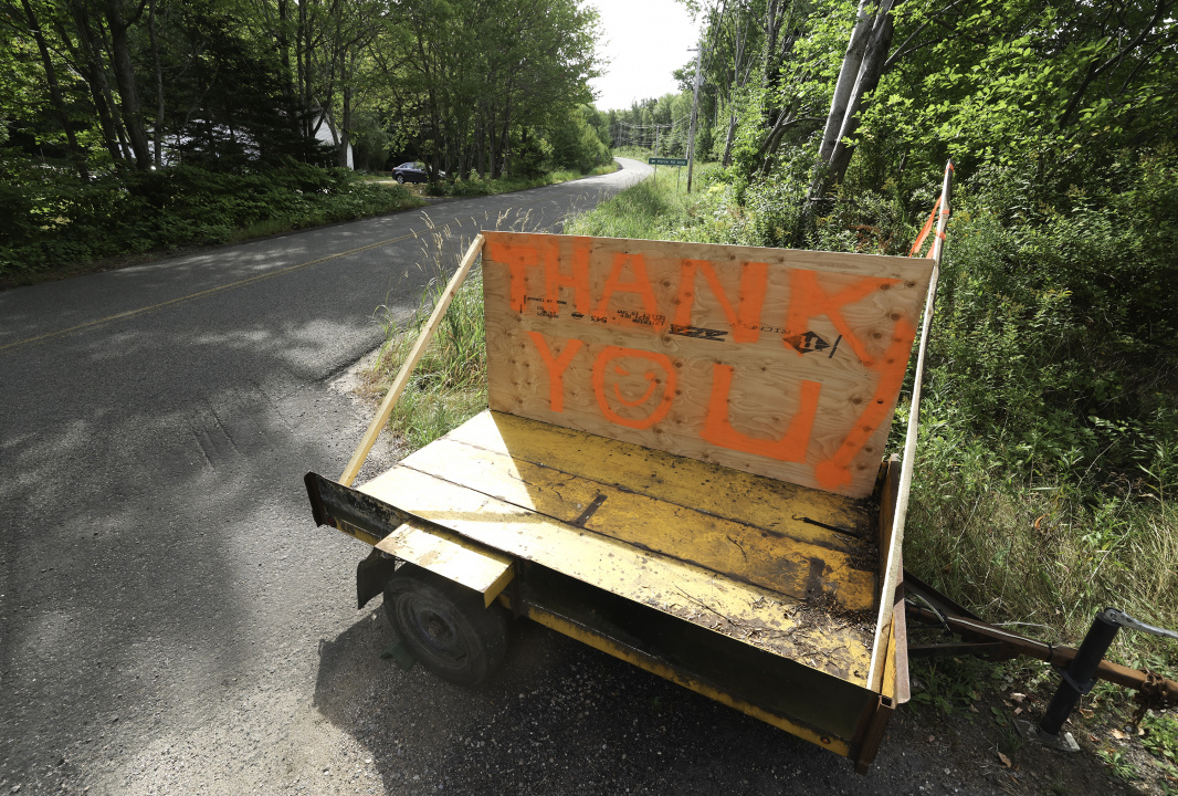 thank you sign