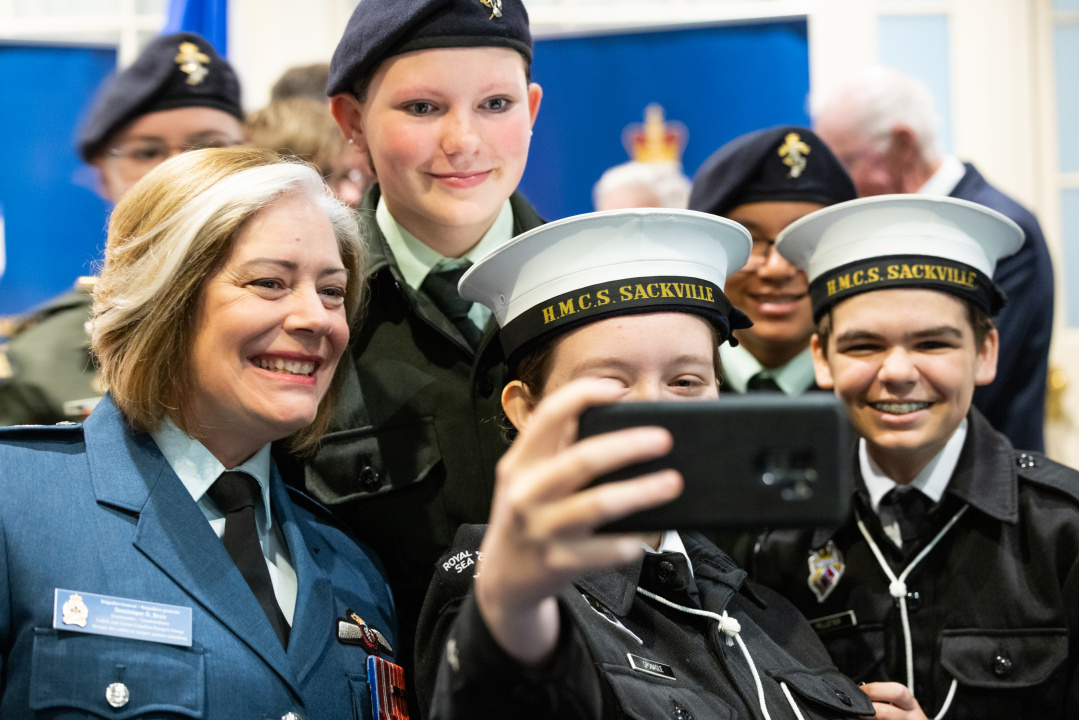Attendees celebrate Cadet Day in 2024.