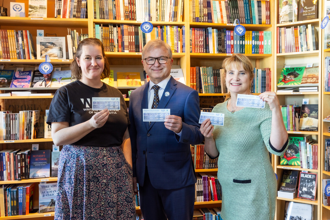 L-R: Oriana Duiker, Damian Stoilov and Terrilee Bulger.