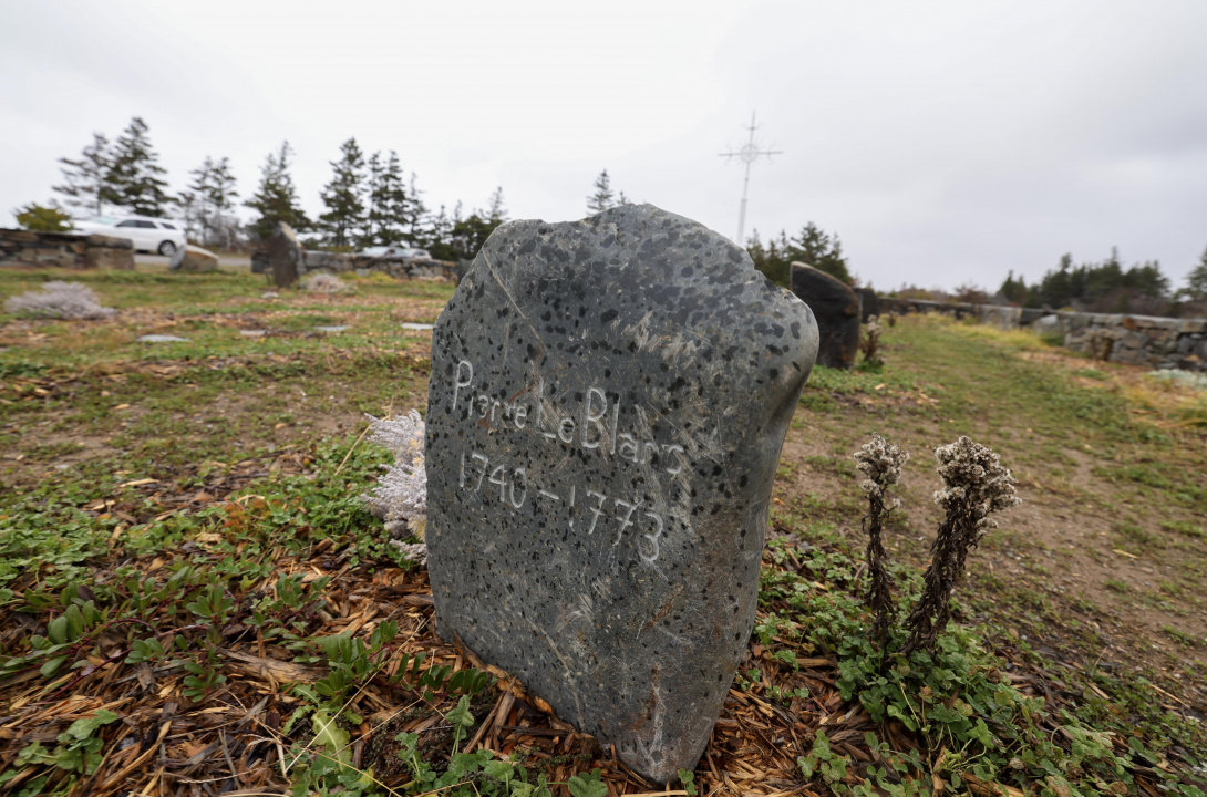 An old gravestone in a cemetery