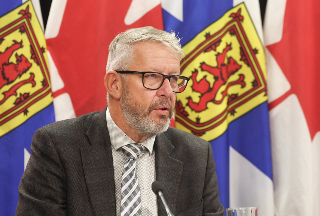 Finance and Treasury Board Minister John Lohr 
