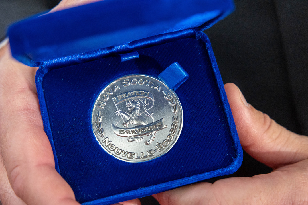 Nova Scotia Medal of Bravery.