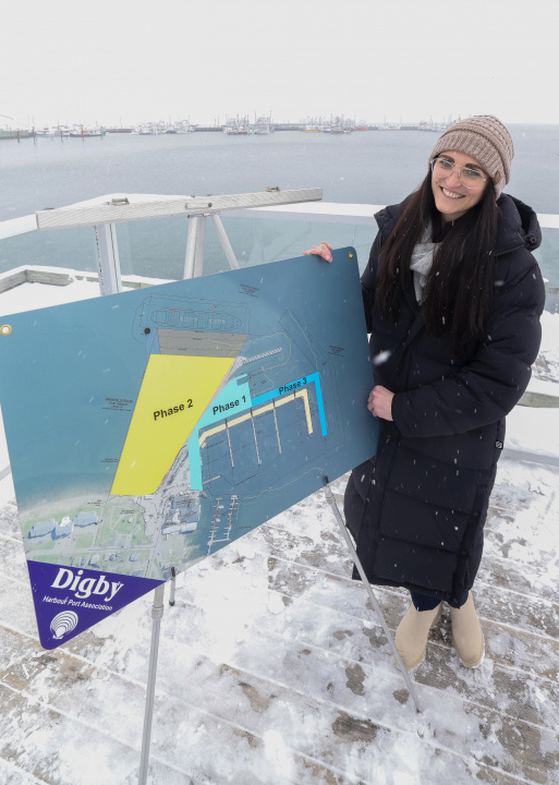 Jill Balser, Minister of Service Nova Scotia and MLA for Digby-Annapolis, following the announcement.