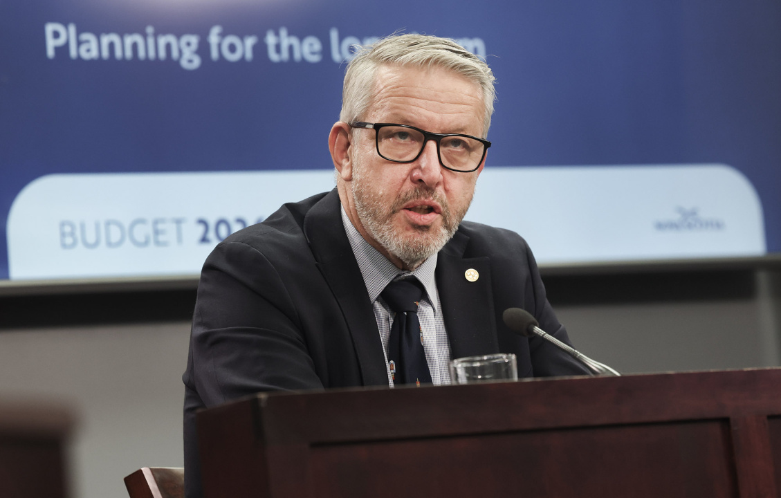 Finance and Treasury Board Minister John Lohr 