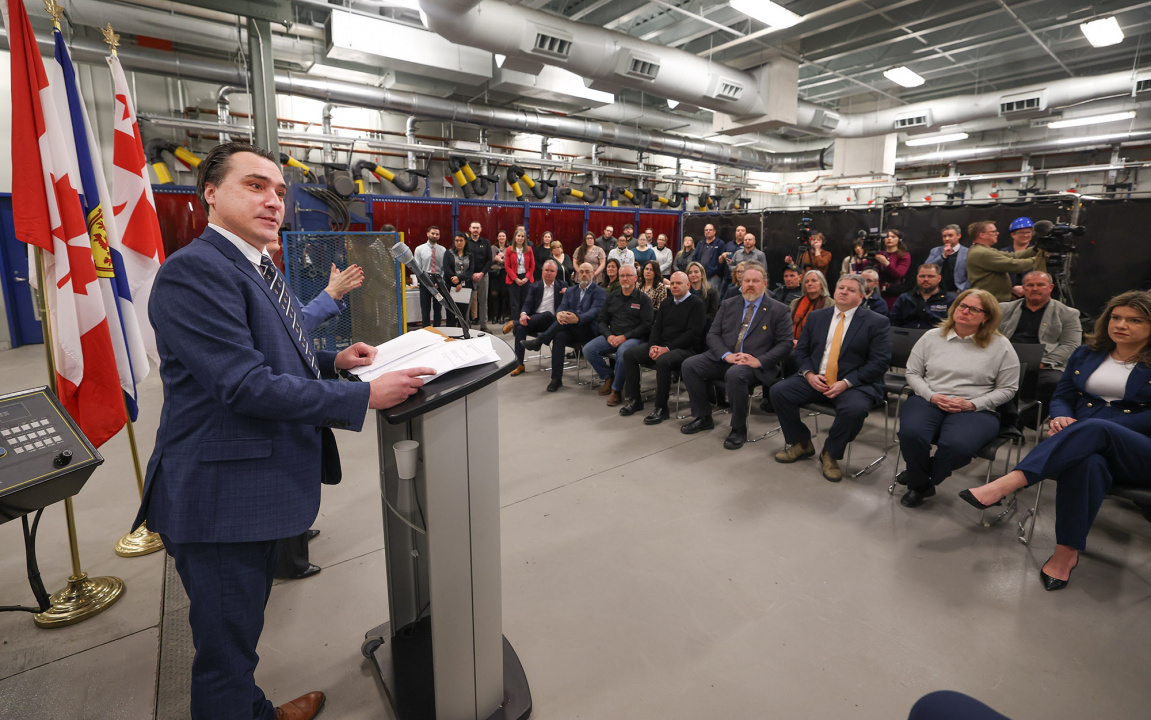 Nolan Young, Minister of Labour, Skills and Immigration.