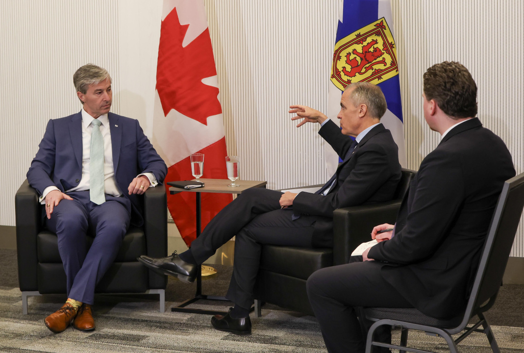 Premier Tim Houston meets with Prime Minister Mark Carney.