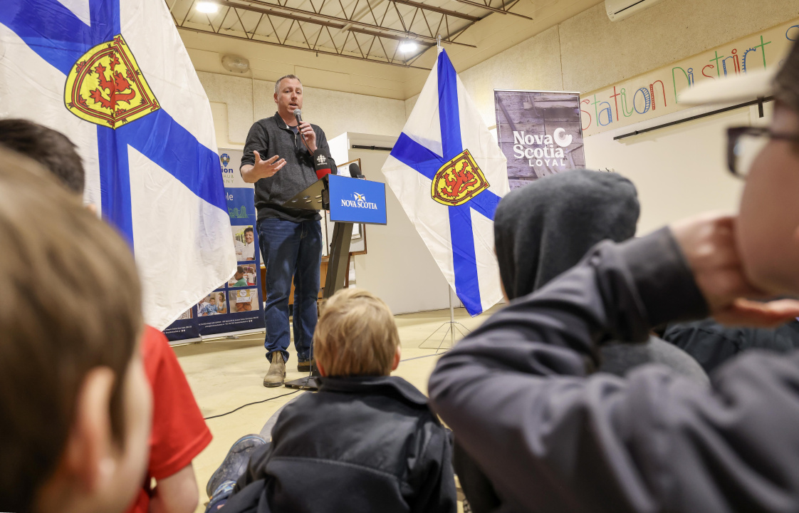 Greg Morrow, Minister of Agriculture.
