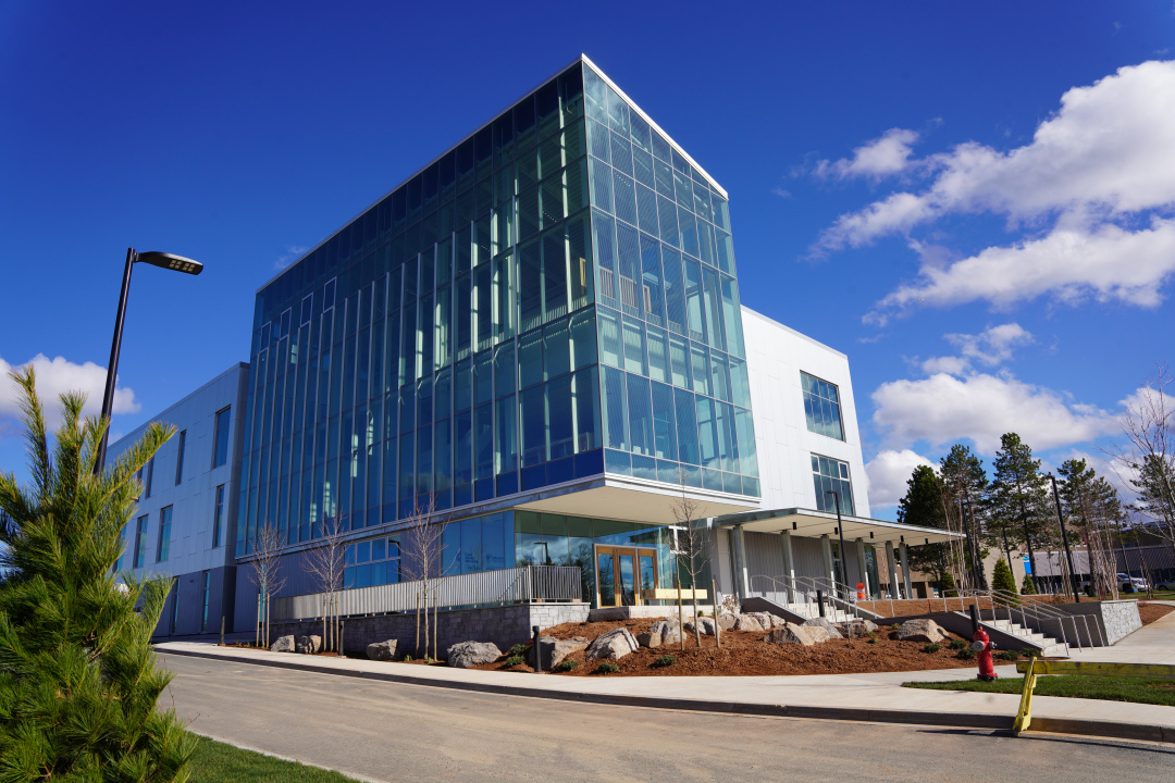 Exterior of the medical sciences building at the Cape Breton Medical Campus