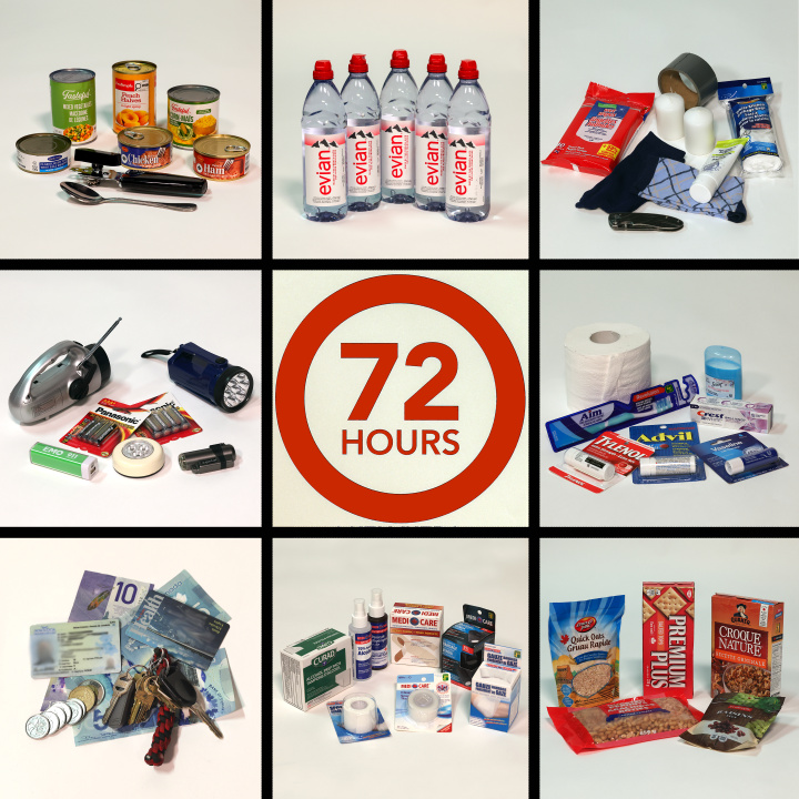 emergency kit poster