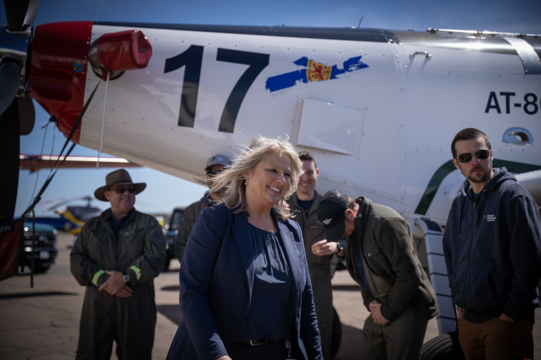 Natural Resources Minister Kim Masland.
