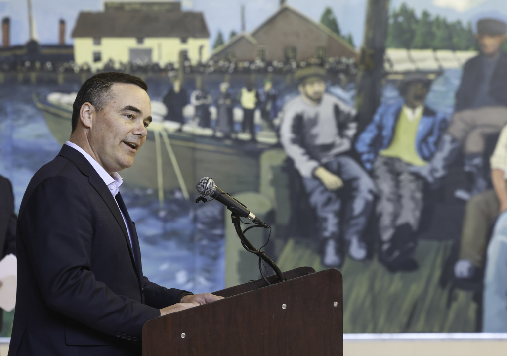 Kent Smith, Minister of Fisheries and Aquaculture.