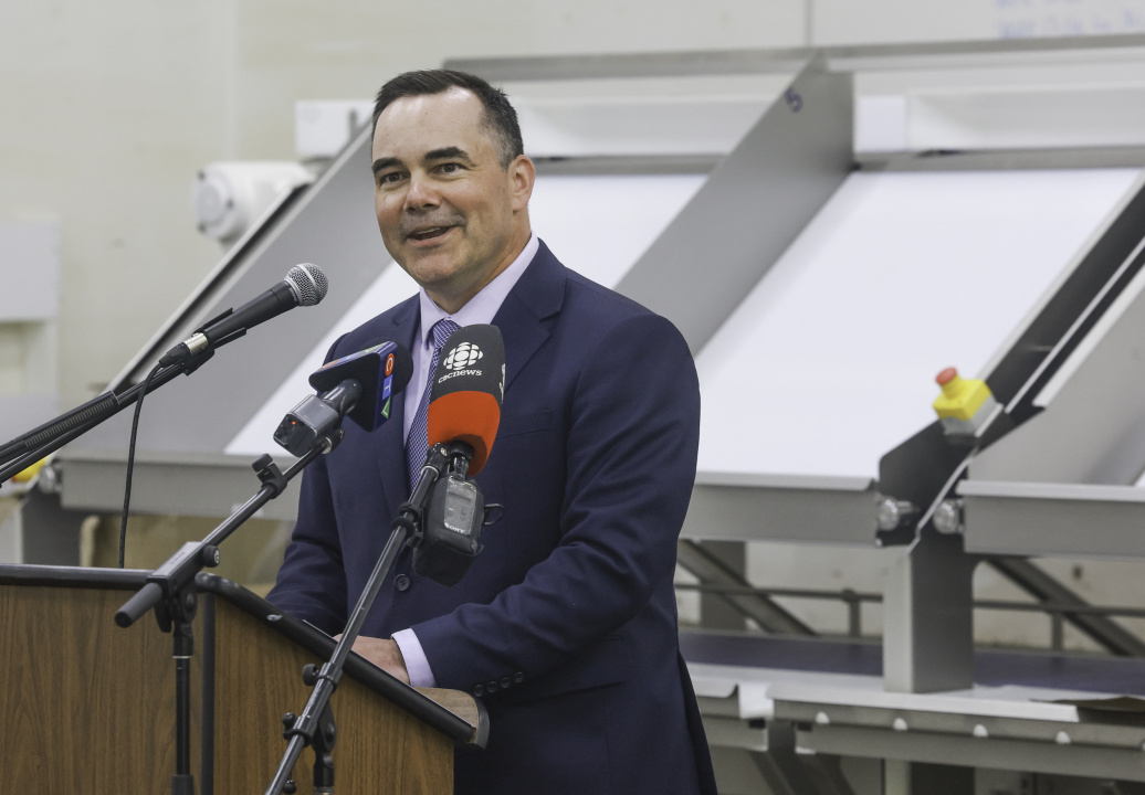 Kent Smith, Minister of Fisheries and Aquaculture.