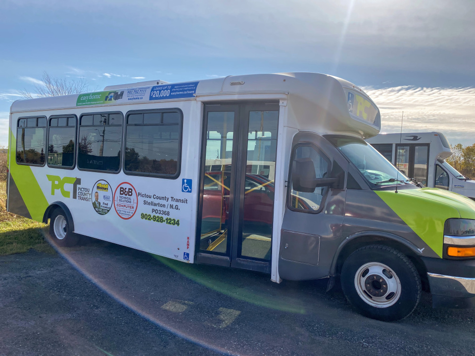 A Pictou County transit bus
