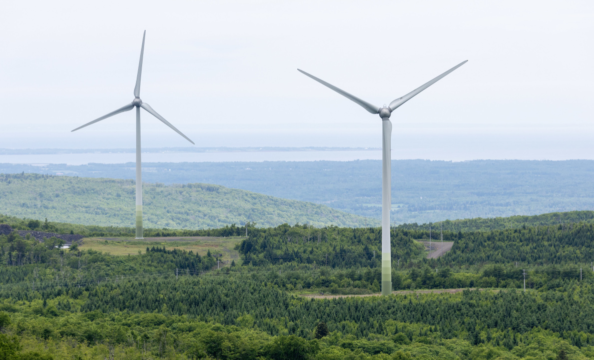 wind turbines