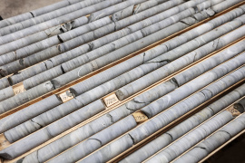 Core mining samples