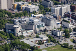 Aerial photo of IWK Health Centre